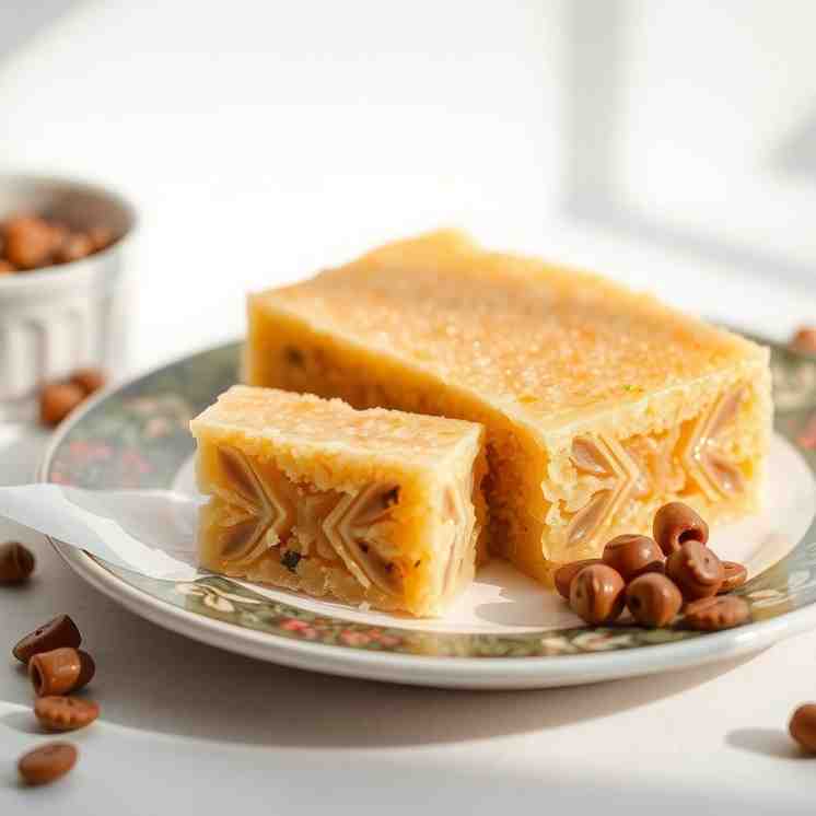 Easy Kosovo Halva - Sweet Semolina Treat (Not Halva From Israel)
